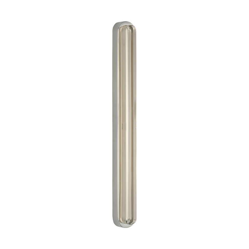 Emera 1 - Light LED Vanity Light, 18" H x 2" W x 1.4" D, Polished Nickel
