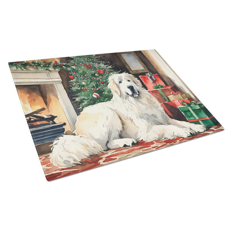 Grande planche à découper en verre Great Christmas