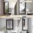 Wooden Frame Flat Mirror-204780680-204780682
