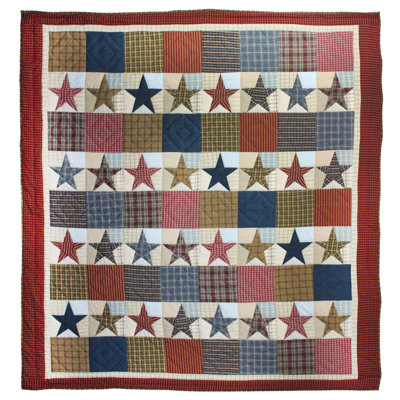 Stars and Squares Throw