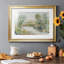 «Trees On The Creek I», reproduction encadrée de qualité supérieure - prête à être accrochée-560398995-560398996