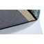 Tapis bleu / brun à motif abstrait Khemis-19665239