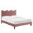 Modway Current Performance Velvet Platform Bed-1277933767-1277933775