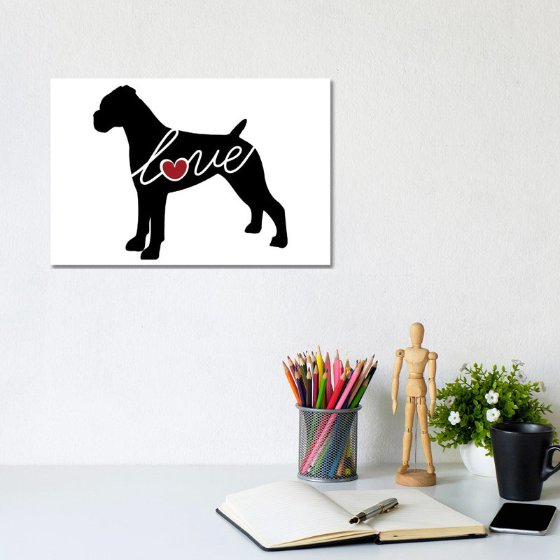 Boxer Uncropped by Traci Anderson - Wrapped Canvas Gallery-Wrapped Canvas Giclée, 20.32 cm H x 30.48 cm W