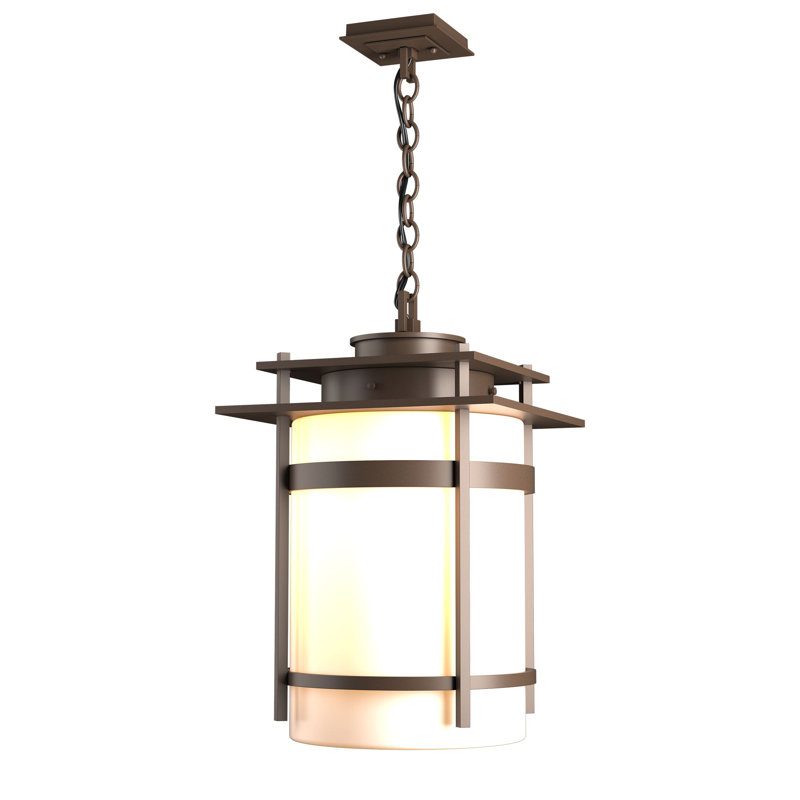 Banded Outdoor Pendant, Coastal Bronze