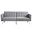 Canapé-lit pliant gris pour un appartement convertible élégant et pratique-247698021