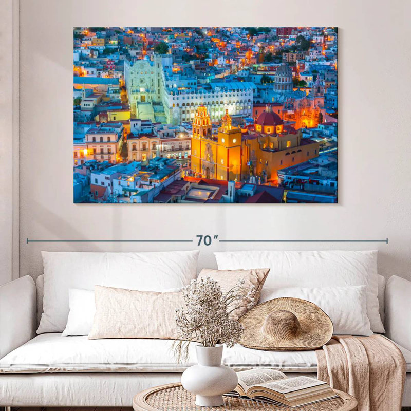 Guanajuato illuminé Kavia, H 34 po x l 51 po