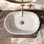 MEDUNJESS Chloe 13.98'' Solid Surface Bathroom Sink-138886490