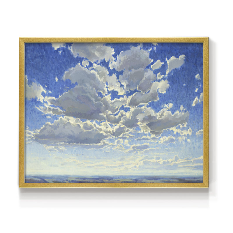 Cloudscape -Framed Print - Restickable, 22" H x 28" W