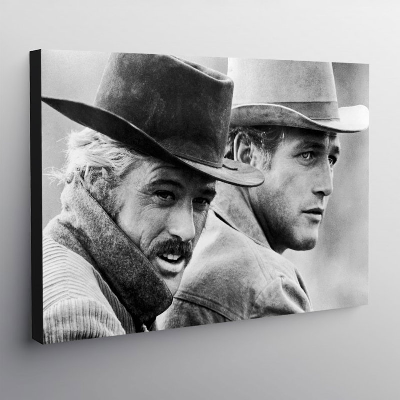 Butch Cassidy And The Sundance Kid - Wrapped Canvas Print, 31cm H x 41cm W x 4cm D
