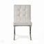 Chaise d'appoint capitonnée Somerville-33427516
