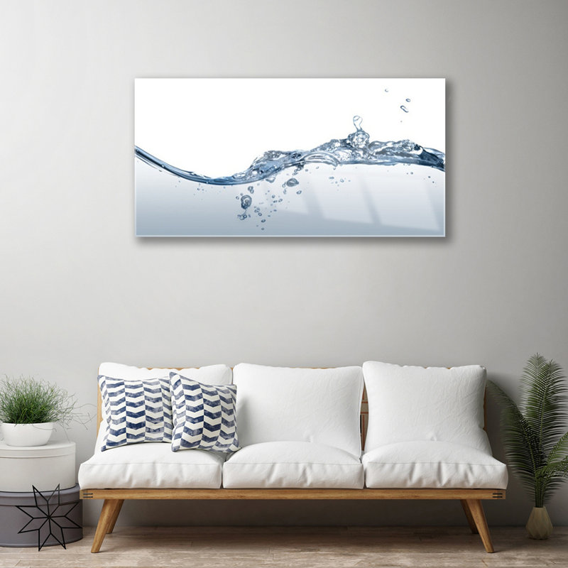Art Water - No Frame Print on Glass