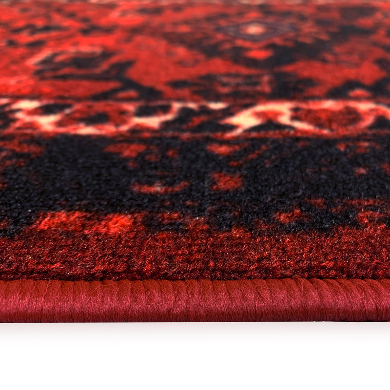Ohalloran Performance Oriental Indoor Rug, Runner 2'2" x 21'