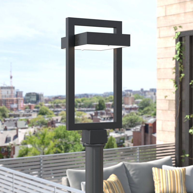 Giddens Frosted Lantern Head, Black