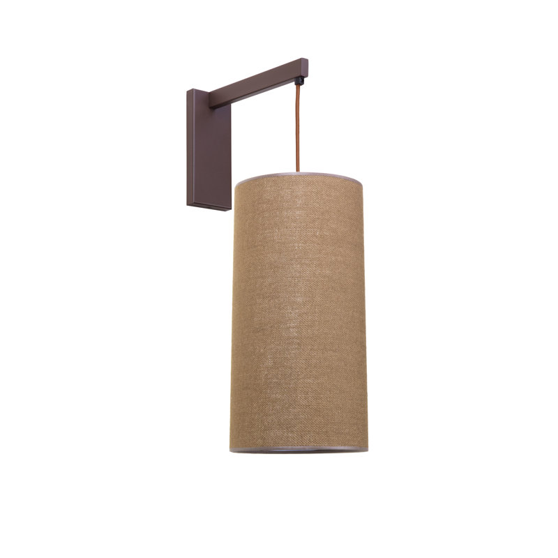 Mateyka Armed Sconce, Brown