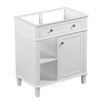 Armoire de salle de bain autoportante Nahema