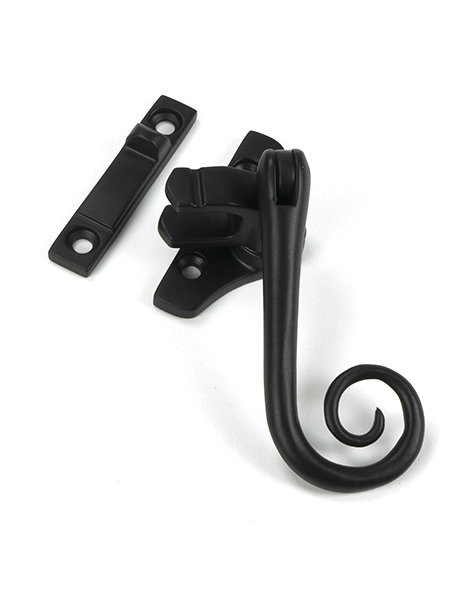 Monkeytail Night-Vent Locking Fastener (Steel Window), Aged Bronze