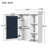 Bathroom Medicine Cabinet with Mirror-897977715-876782142