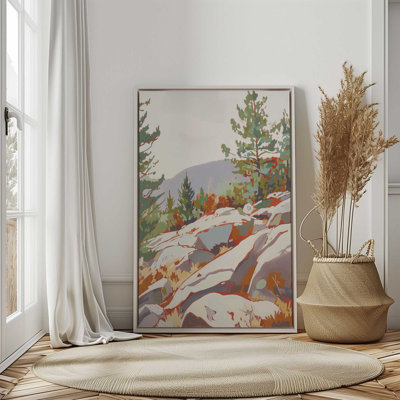 Rocky Mountain View II Print on Canvas