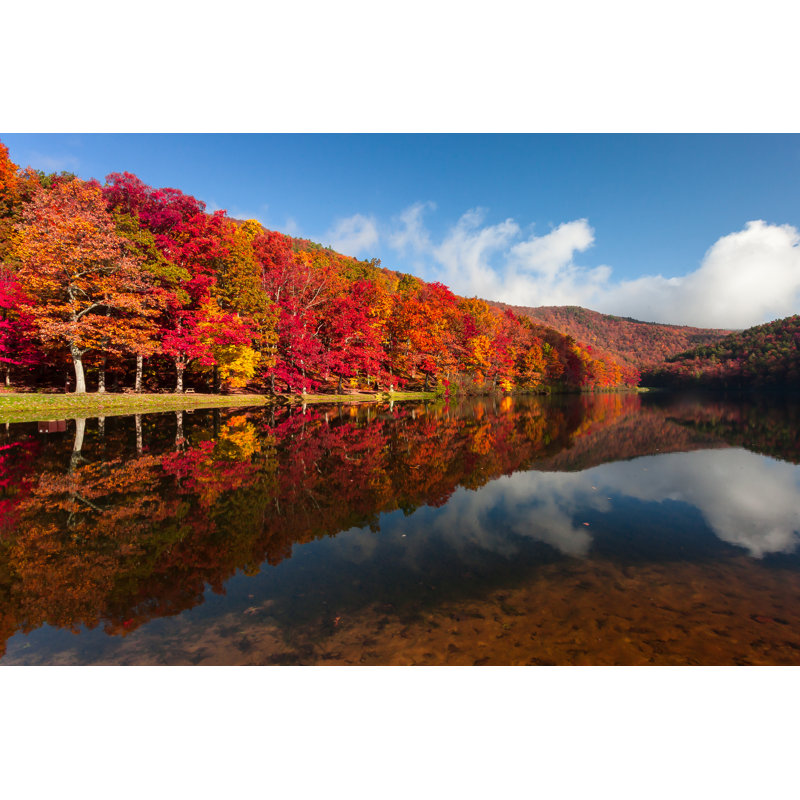Sherando Lake - Photographie sur toile tendue, H 8 po x l 12 po