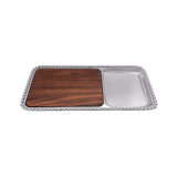 String Of Pearls Handmade Walnut Wood Cheese Board