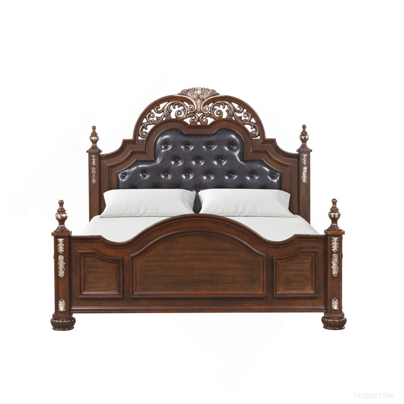 Lyon G07100A-QB Queen Bed , Cherry