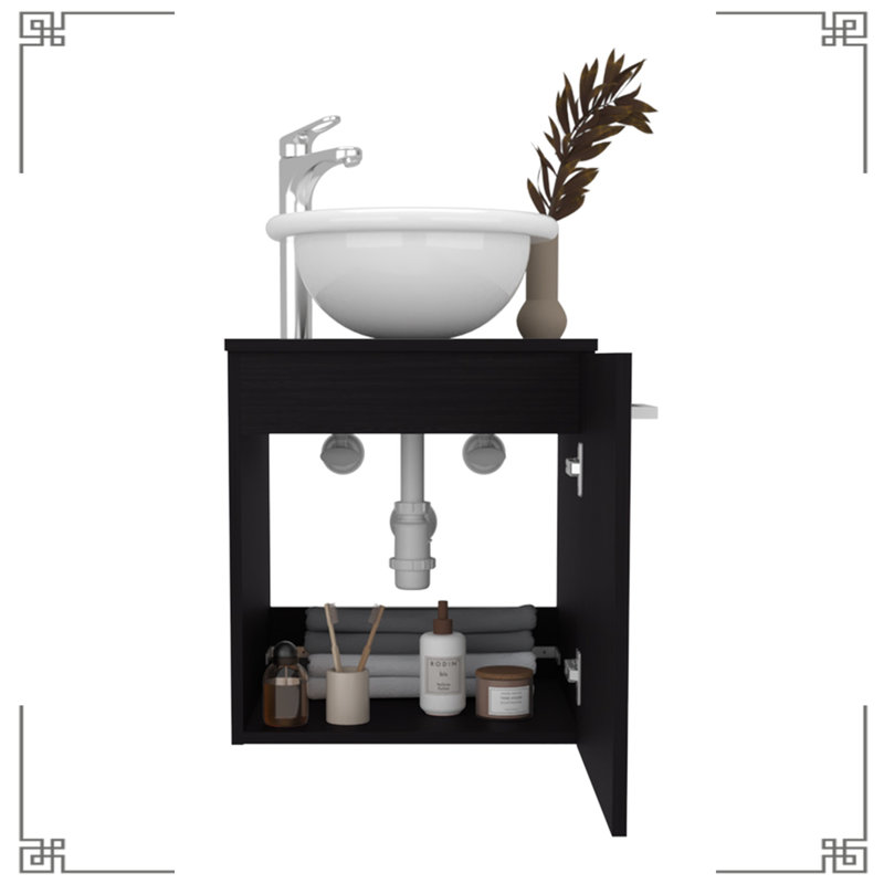 Wall Mounted With Top