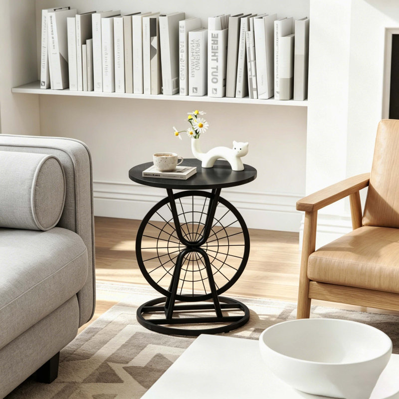 Table d'appoint ronde Vintage Vintage