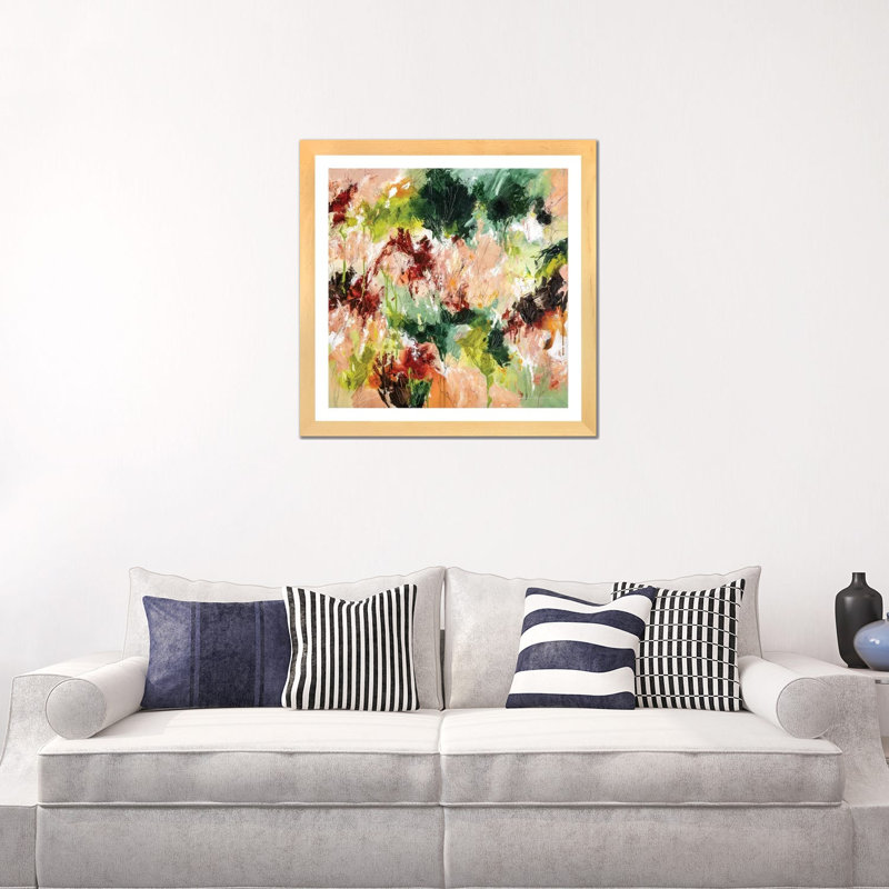 « Nature Imprints II » par Cristina dalla Valentina-impression d’art graphique, H 24 po x l 24 po x p 1 po, Blanc