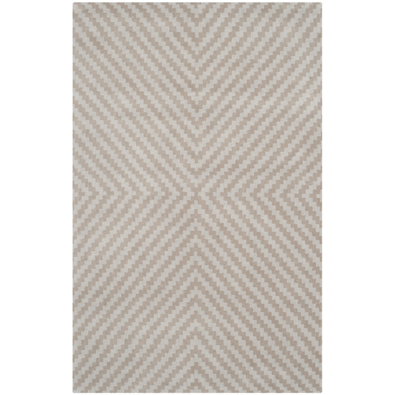 Tapis en laine touffeté à la main Sanyla, Rectangle 4 pi x 6 pi