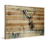 « looking the troupeau » par parvez taj,, reproduction d’art sur bois de pin naturel-19740384