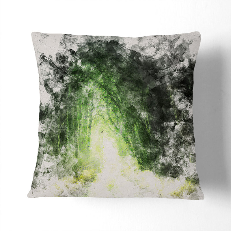 Secret Forest Cushion with Filling, 40cm H x 40cm W x 15cm D