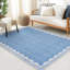 Tapis moderne à bordure moderne Tapis festonné contemporain Tapis lavable Tapis antidérapant Tapis décoratif minimaliste pour la décoration intérieure-69653298-80171375