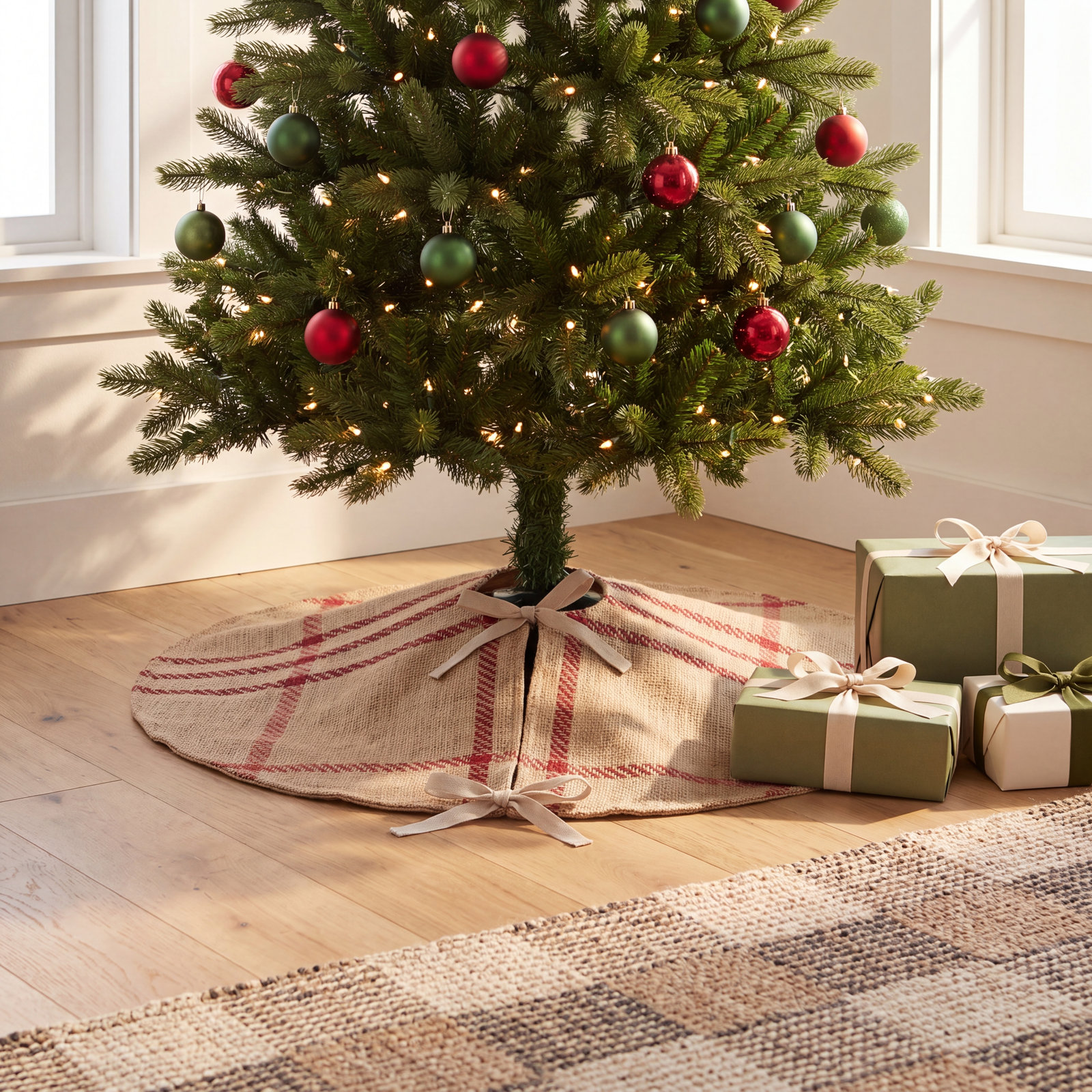 Burlap Tree Skirt