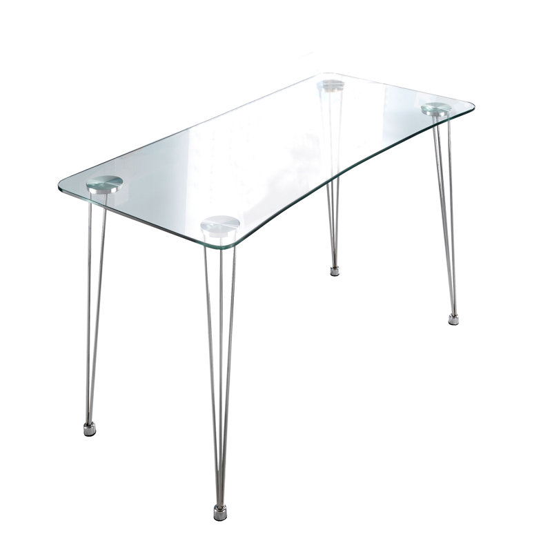 Charissa Glass Writing Desk