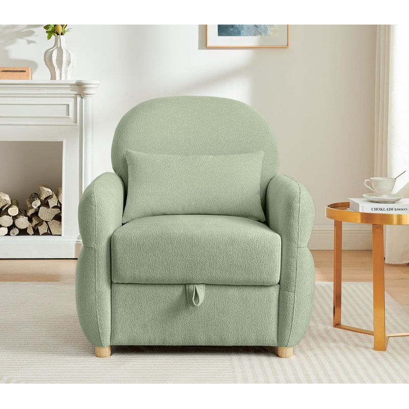 Fauteuil d'appoint 33 po, Turquoise