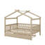  Lit en bois avec couchette-740144397-740144393