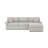 Charlie 2-Piece Sofa With Chaise Sectional-124390226-124390244