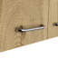 Armoire murale, deux tablettes, porte double-285861657