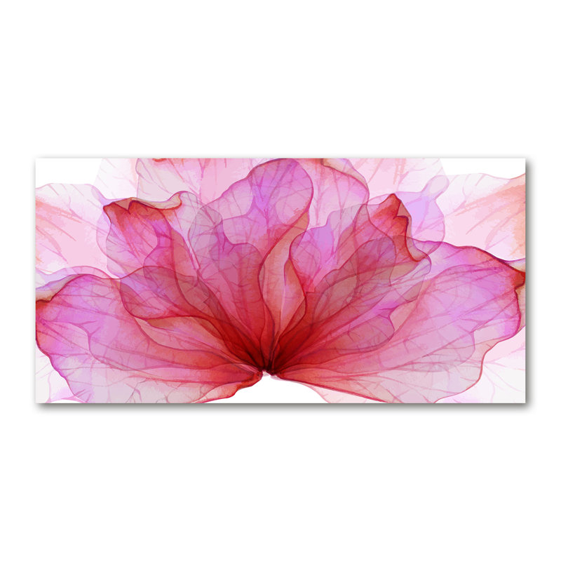 Pink Flower - Wrapped Canvas Print