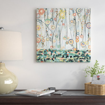 « fleuriing pâturage », impression sur toile tendue