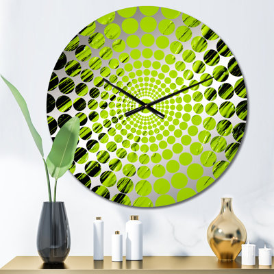 Southside - Abstract Collages Wall Clock
