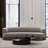 Italian Simple Curved Gray Sofa-104592355