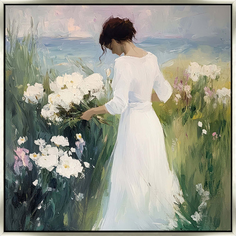 Flowing Elegance 1 - Encadré, Large