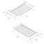 Lit simple avec 2 tablettes et plateau Montessori Murdock Kids-111103302