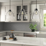 3 Light Kitchen Island Pendant Lighting You'll Love | Wayfair