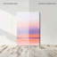 Peach Coastline Print by Oliver Gal-302519654-503234631