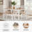 Malkin Dining Table With 4 Chairs And Bench, Set Of 6-111275602-99374590