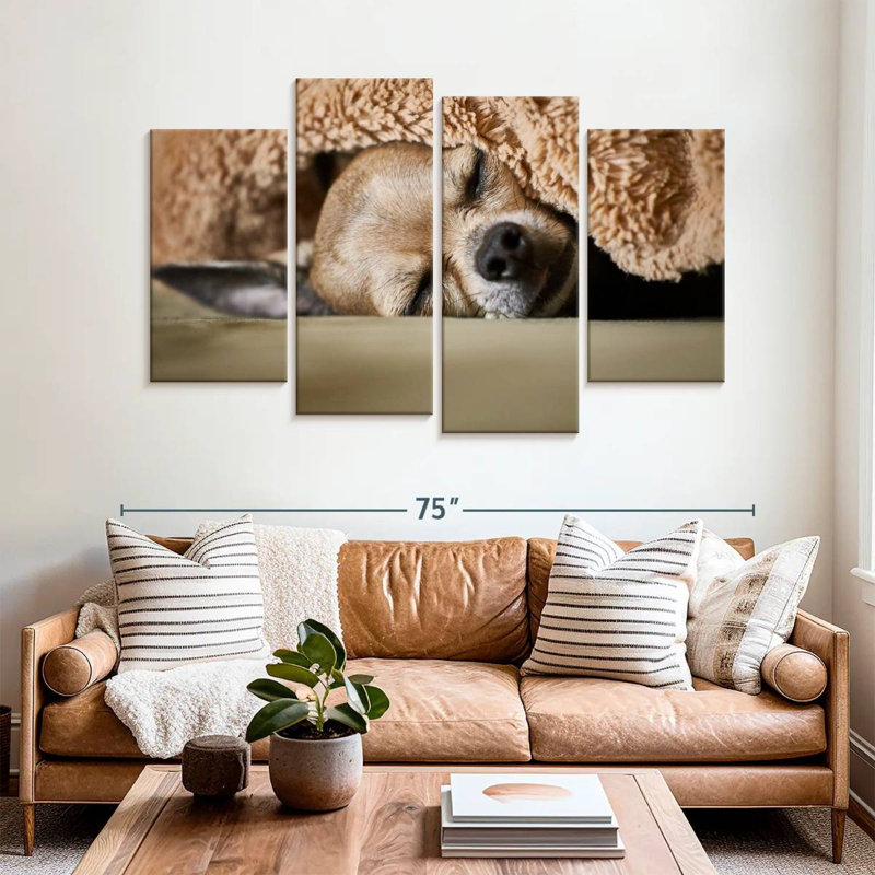 Brampt Sleeping Chihuahua, 42'' H x 68'' W
