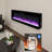 Smart 60" Wifi Electric Wall-mounted Fireplace Heater-414514476